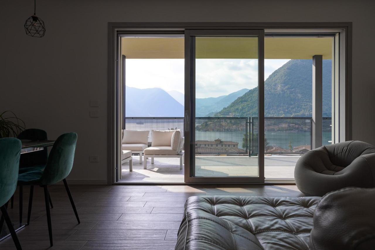 Lake Iseo Panorama Sulzano Ngoại thất bức ảnh
